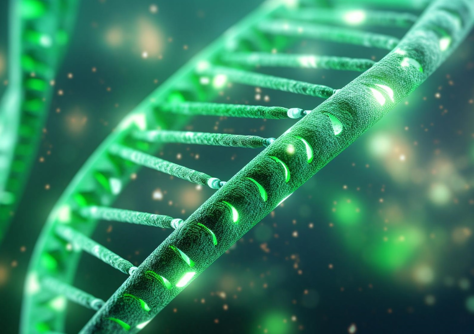abstract-green-dna-background_542670-13061